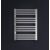 Grzejnik łazienkowy AT 45 x 86,4 cm biały 9016 błyszczący 1, 4, 5, 8 ENIX
