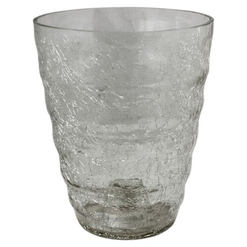 Osłonka szklana do storczyka 15 cm fala