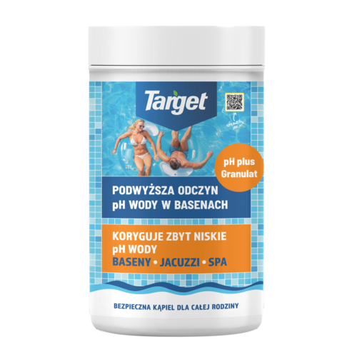 Preparat do podwyższania ph wody w basenach pH plus 1 kg Target