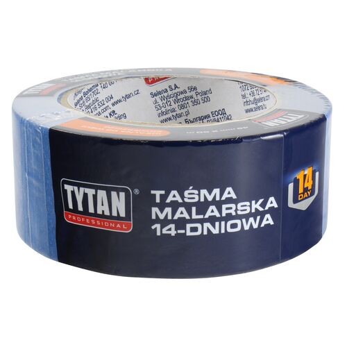 Taśma maskująca 14 dniowa 48 mm x 50 m TYTAN PROFESSIONAL