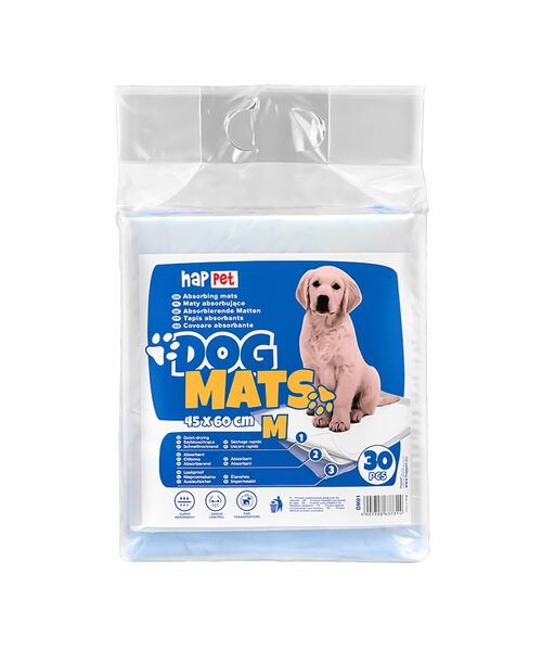 Maty absorbujące dla psa 60 x 45 cm 30 szt. Happet