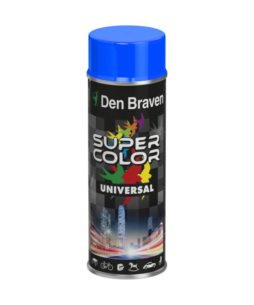 Lakier w aerozolu uniwersalny 400 ml niebieski