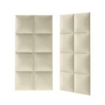 Panel tapicerowany Melange PK  beżowy 30 x 30 ME04