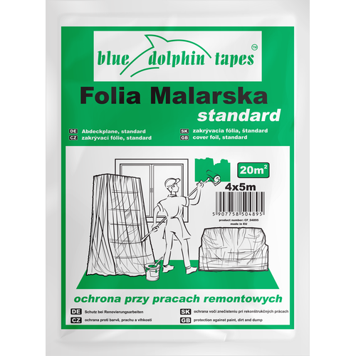 Folia STANDARD 4 x 5 m Blue Dolphin