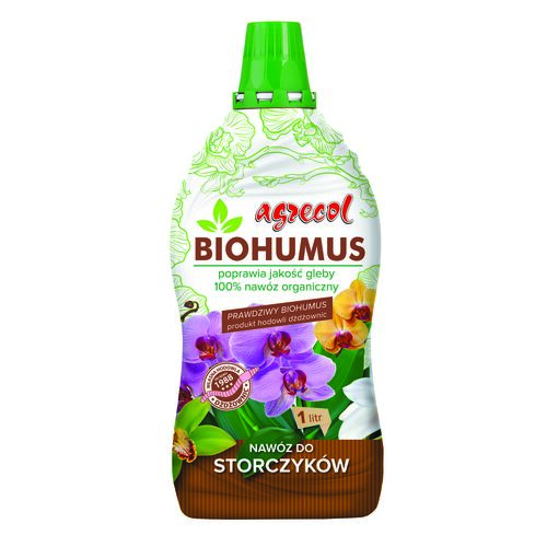 Nawóz do storczyków biohumus 1 l Agrecol