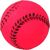 Piłka 90 mm baseball różowa