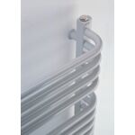 Grzejnik łazienkowy Aster 50 x 77,6 cm biały 9016 błyszczący 1, 4, 5, 8 ENIX