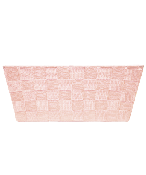 Koszyk Modena 30 x 20 x 13 cm 2 l jasnoróżowy Sepio