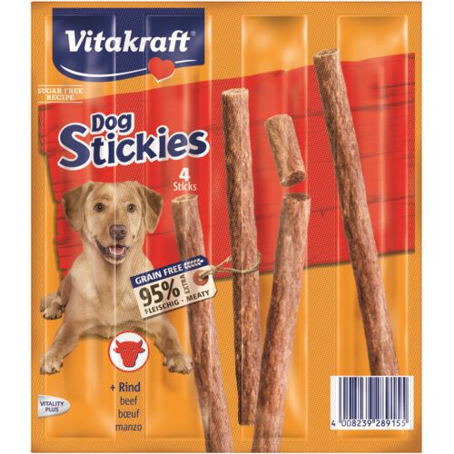 Przysmak dla psa Dog Stickies wołowina 4x11 g Vitakraft