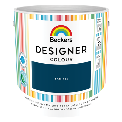 Farba lateksowa Beckers Designer Colour Admiral 2,5 l