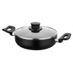 Garnek aluminiowy niski Calina z pokrywką Calina 26 cm 2,9 l