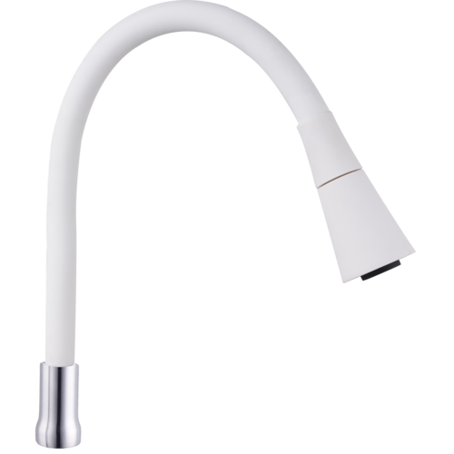 Wylewka do baterii zlewozmywakowej Laguna biała