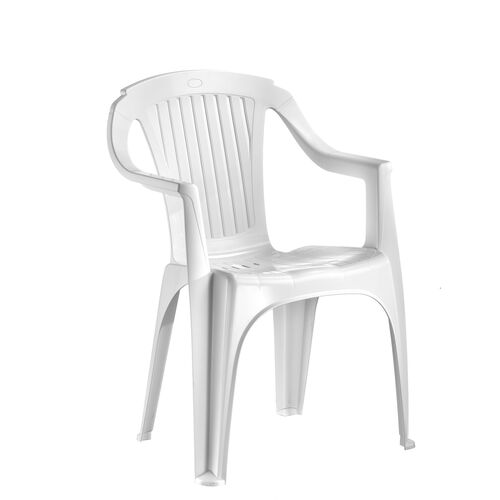 Krzesło Monoblok niski biały