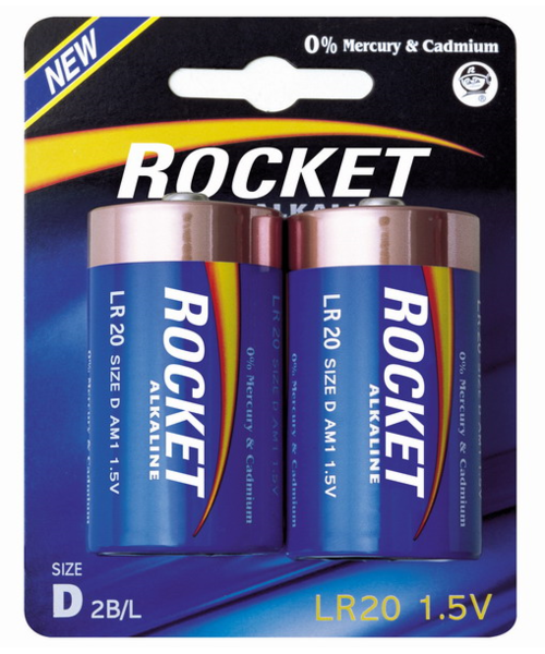 Bateria ROCKET LR20 2 sztuki