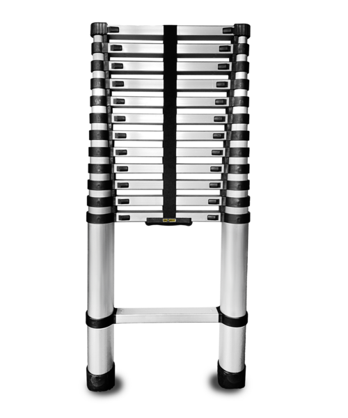 Drabina teleskopowa aluminium 3,8 m HOME