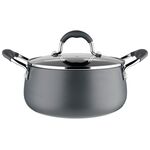 Garnek aluminiowy Nordica z pokrywką 20 cm 3 l