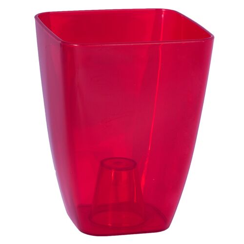 Osłonka STORCZYK KWADRATOWY 13 transparent czerwony