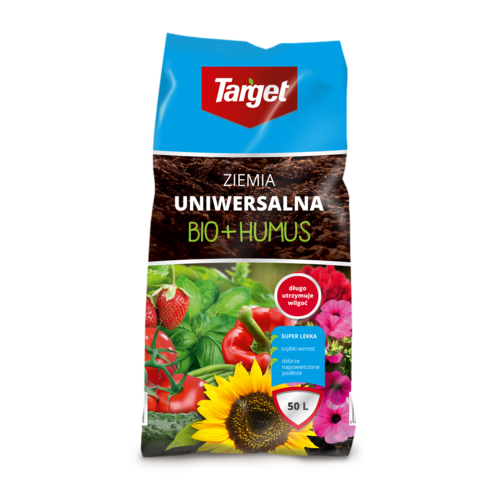 Ziemia z biohumusem uniwersalna 50 l Target