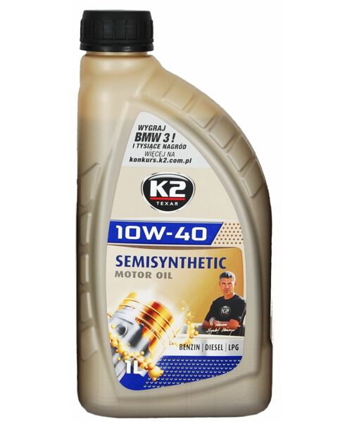 Olej TEXAR semisyntetic 10W-40 (B / D / LPG) 1 l K2