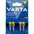 Bateria Longlife Power AAA 4 szt. VARTA