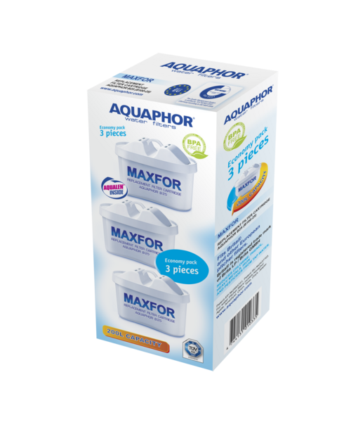 Wkład filtrujący B25 Maxfor 3 sztuki Aquaphor