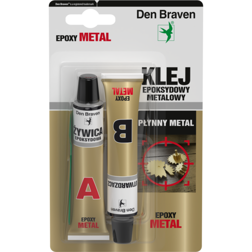 Klej metalowy epoksydowy Epoxy-Metal 2 x 20 ml
