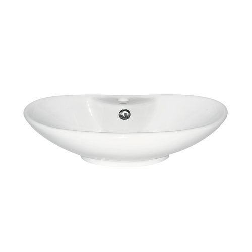 Umywalka nablatowa KR 139 18 x 58 x 39 cm biała Kerra