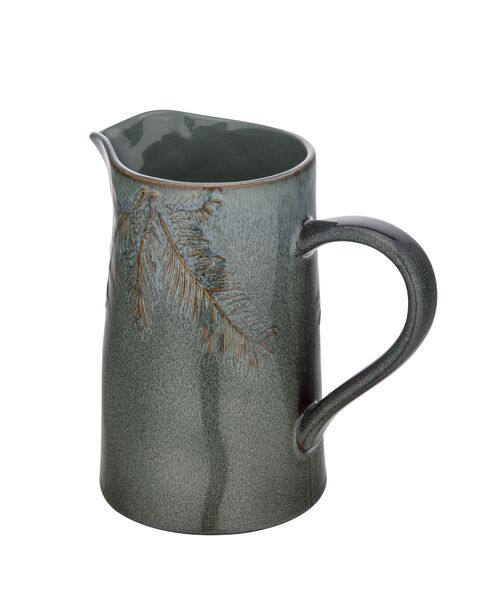 Dzbanek ceramiczny 1040 ml zielono-brązowy