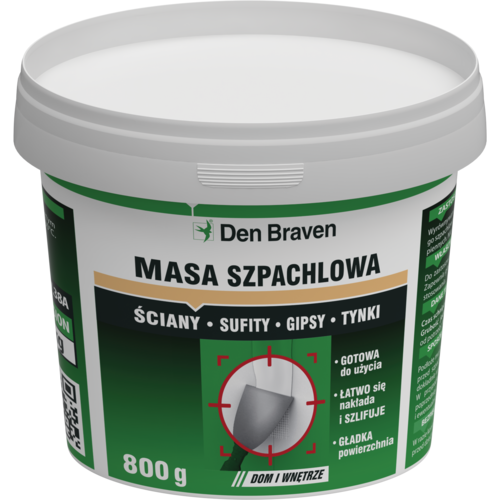 Masa szpachlowa Acry-Fill 0,8 kg Den Braven