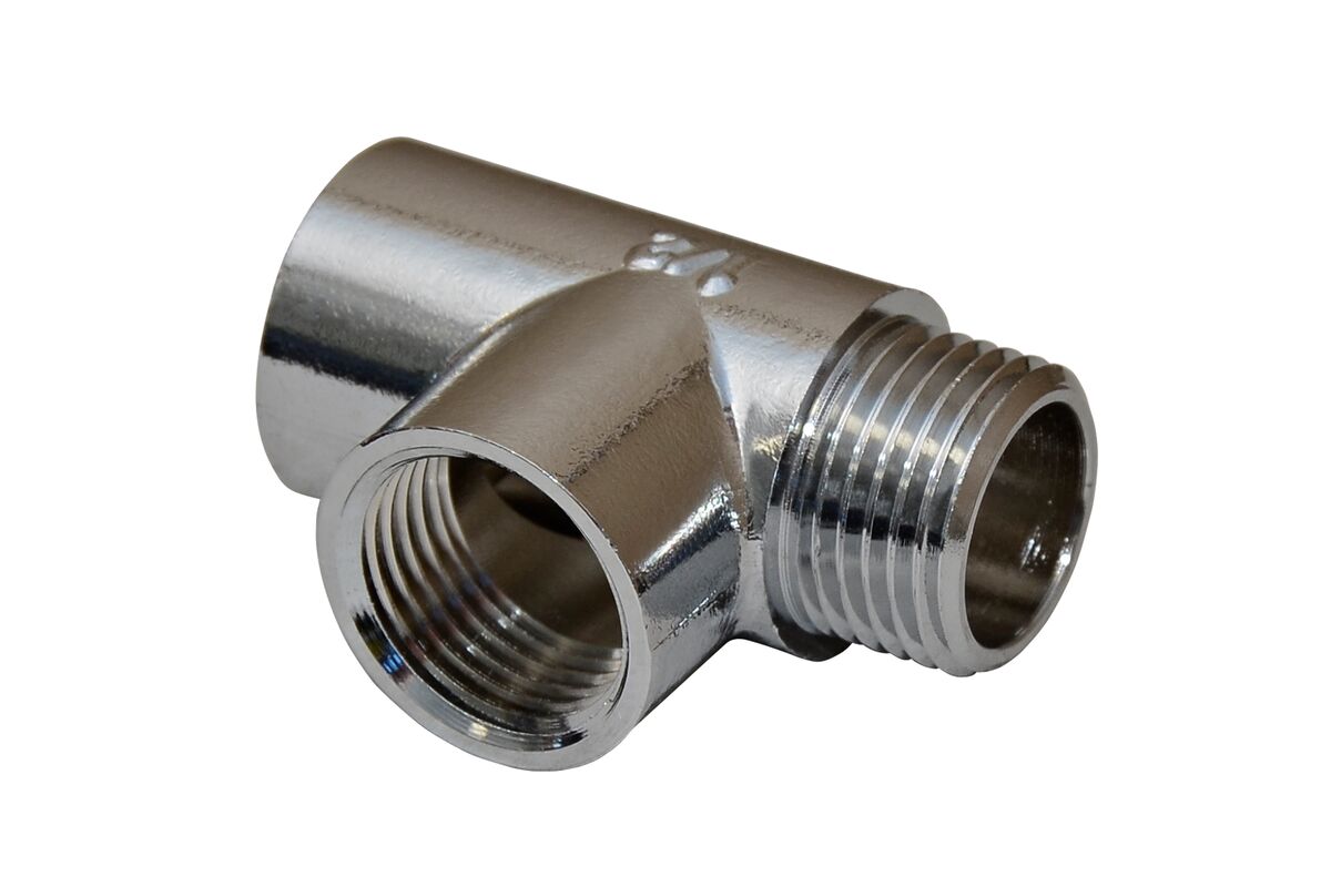 Trojnik 1/2'' ZWW chrom - Bricomarche.pl