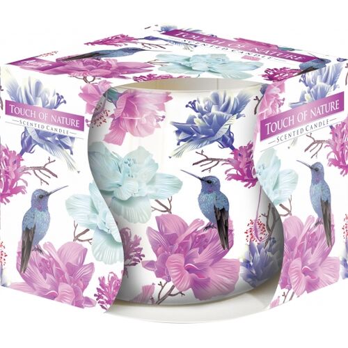 Świeca zapachowa w szkle SN71 dotyk natury Bispol