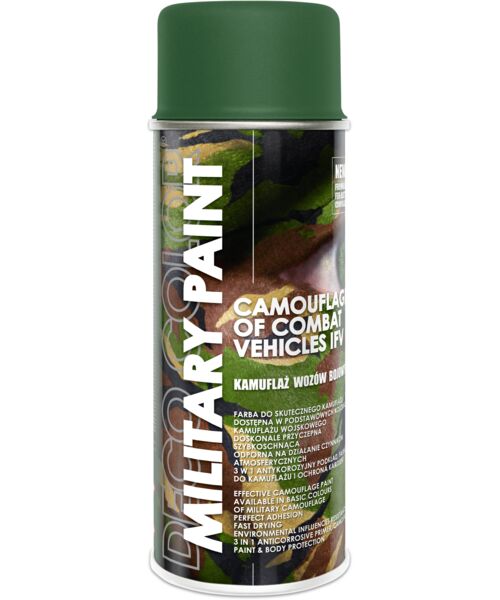 Farba do kamuflażu Military Paint Ral 6003 olive green 0,4 l DECO COLOR