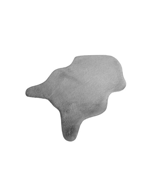 Dywan sztuczna skórka grafitowy