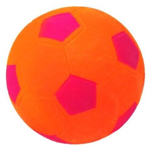 Piłka 72 mm football pomarańczowa
