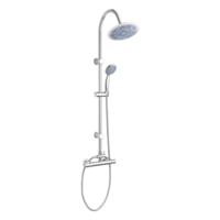 Deszczownia Gracja szary/chrom Invena