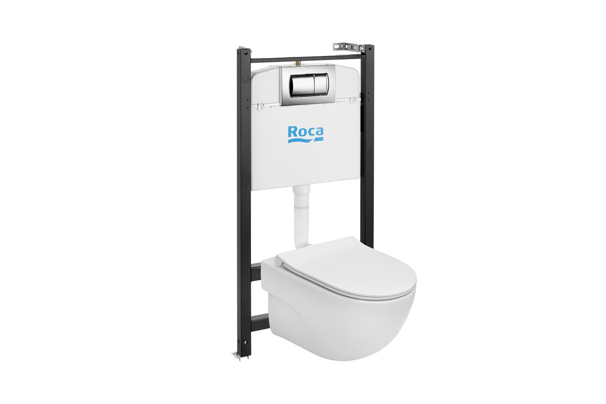 Roca miska WC Meridian Compacto Rimless Slim - Bricomarche.pl