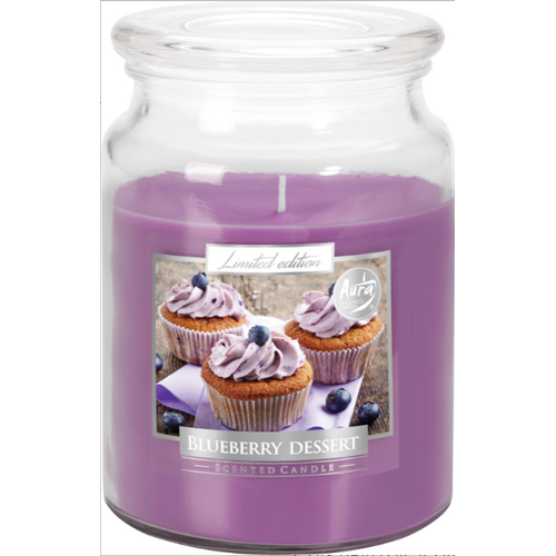 Świeca zapachowa w szkle SND99-341 deser jagodowy BISPOL