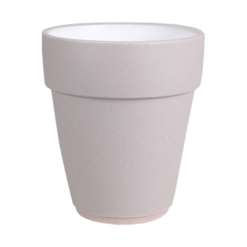 Osłonka ceramiczna Storczyk ST 9061 13 cm jasny grafit struktura