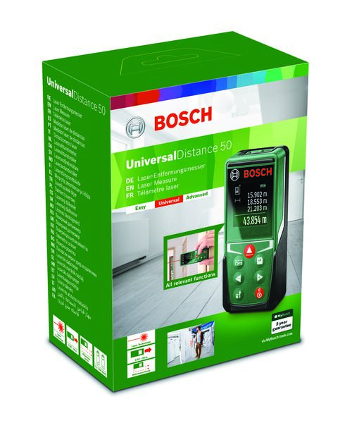 Dalmierz UniversalDistance 50 m BOSCH - Bricomarche.pl