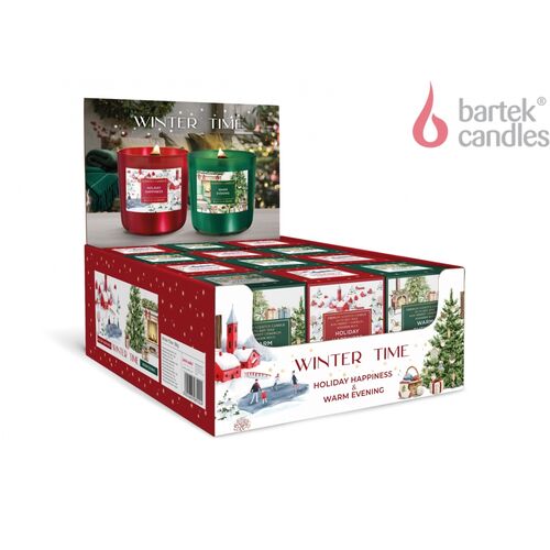 Świeca zapachowa w szkle Winter Time 150 g mix zapachów