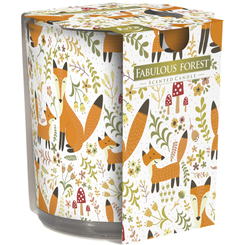 Świeca zapachowa w szkle SN72s Bajkowy las Bispol