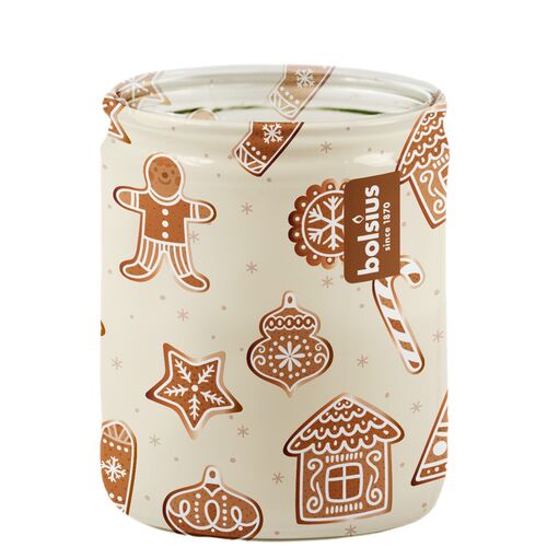 Świeca zapachowa w szkle sleeve z motywem 82/68 mm