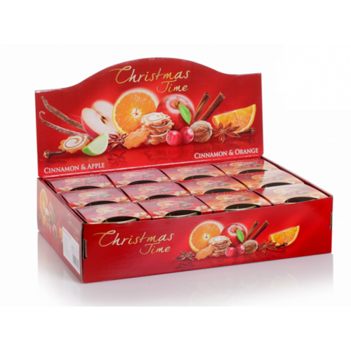 Świeca zapachowa w szkle Christmas Time 115 g mix zapachów