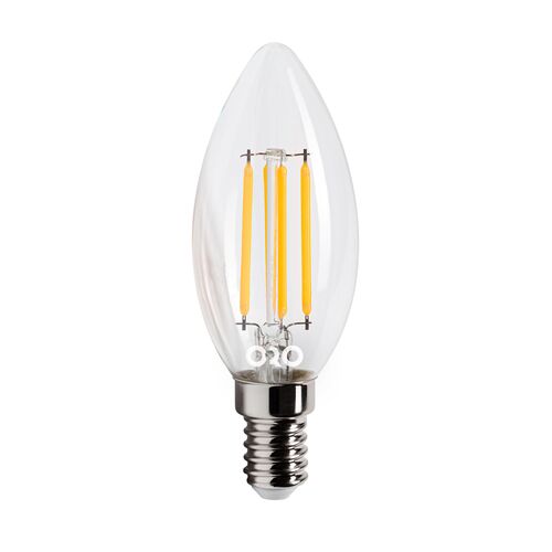 Żarówka LEDORO-E14-C35-FL-CLARO-6W-WW