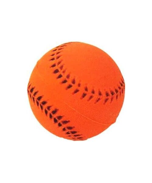 Piłka 40 mm baseball pomarańczowa