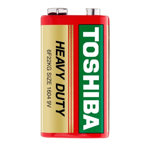 Bateria cynkowo-węglowa 6F22 folia Toshiba