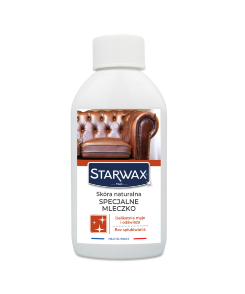 Mleczko czyszczące bez spłukiwania, skóry delikatne 200 ml Starwax