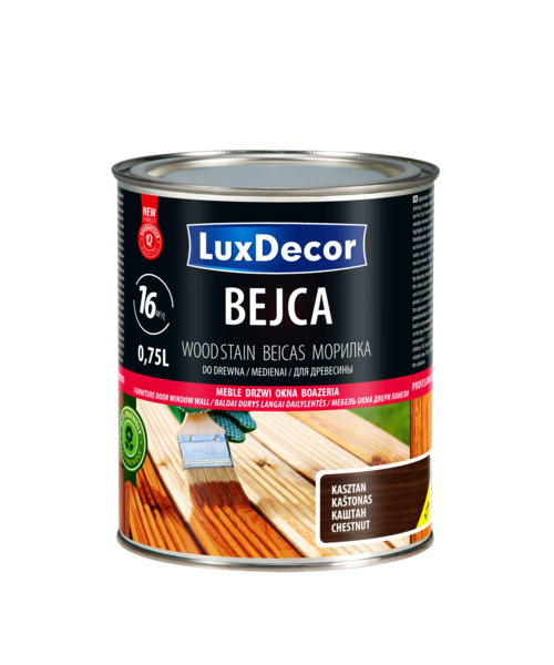 Bejca do drewna kasztan 0,75 l LuxDecor