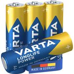 Bateria LONGLIFE POWER AA 4 szt. VARTA
