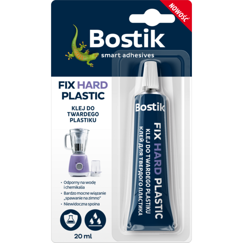 Klej do twardego plastiku FIX HARD PLASTIC 20 ml BOSTIK